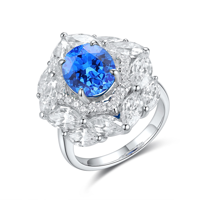 S925 Silver Lab-Grown Ro