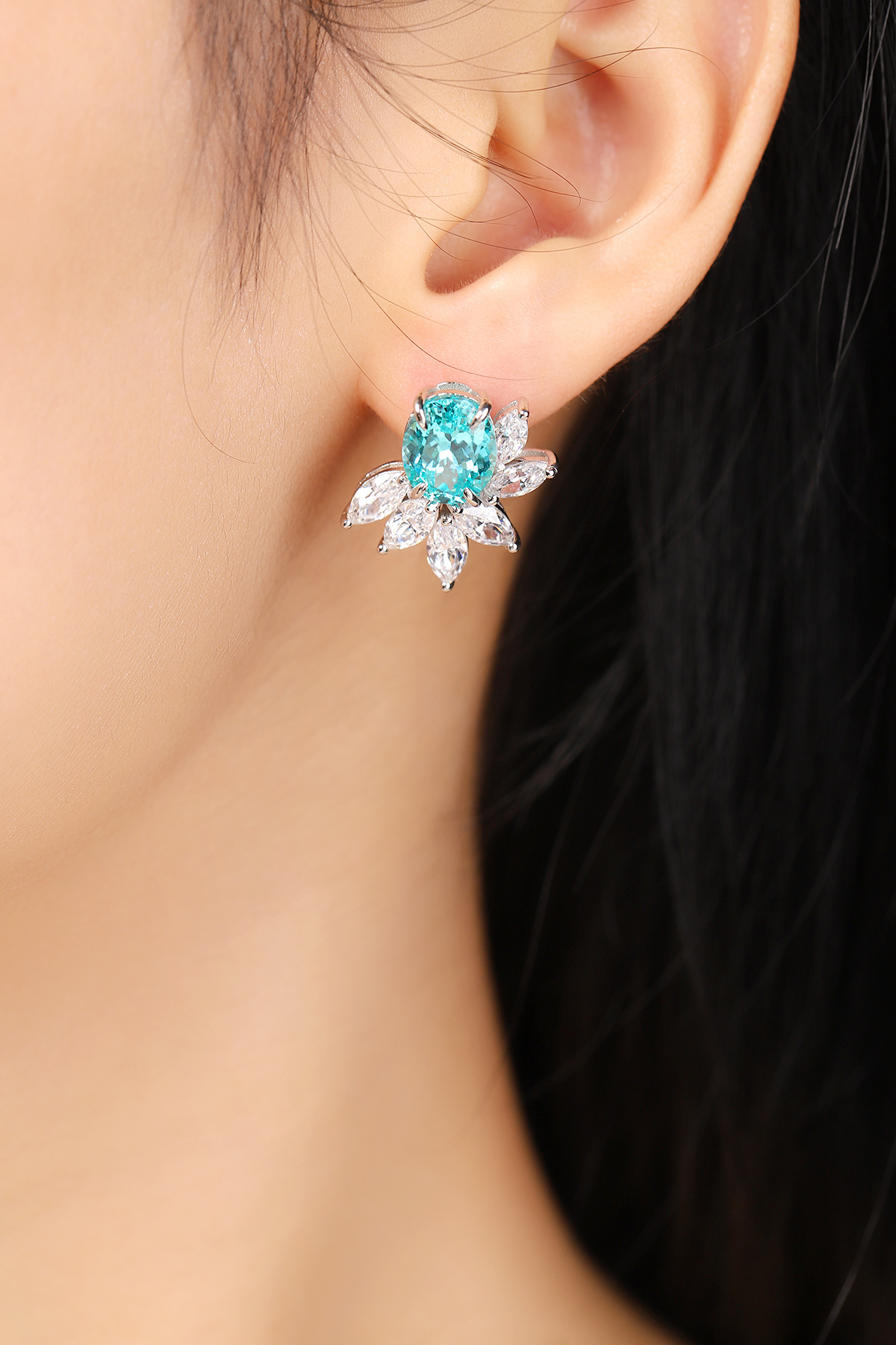 Do Moissanite Settings Loosen From Everyday Wear?(Image2) 培育帕拉伊巴耳钉2-.jpg