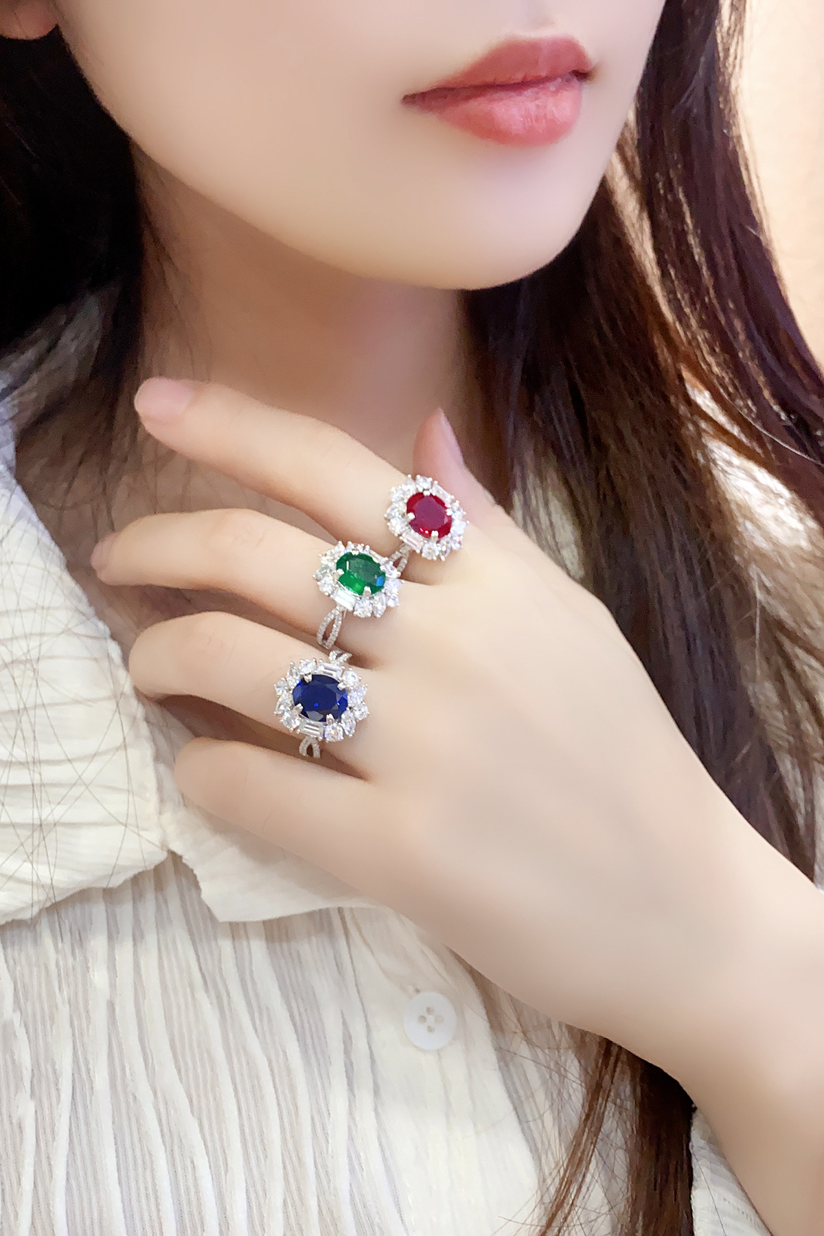 Are Darker Moissanite St