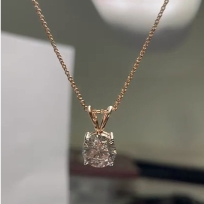 9K Gold Four Prong Solit