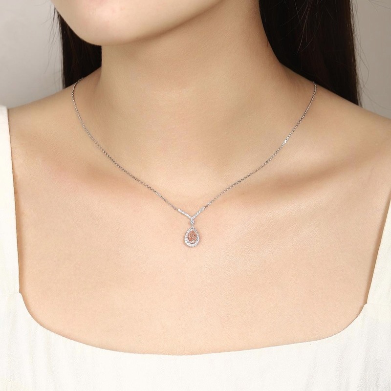 18K Gold 1CT Pear Cut La