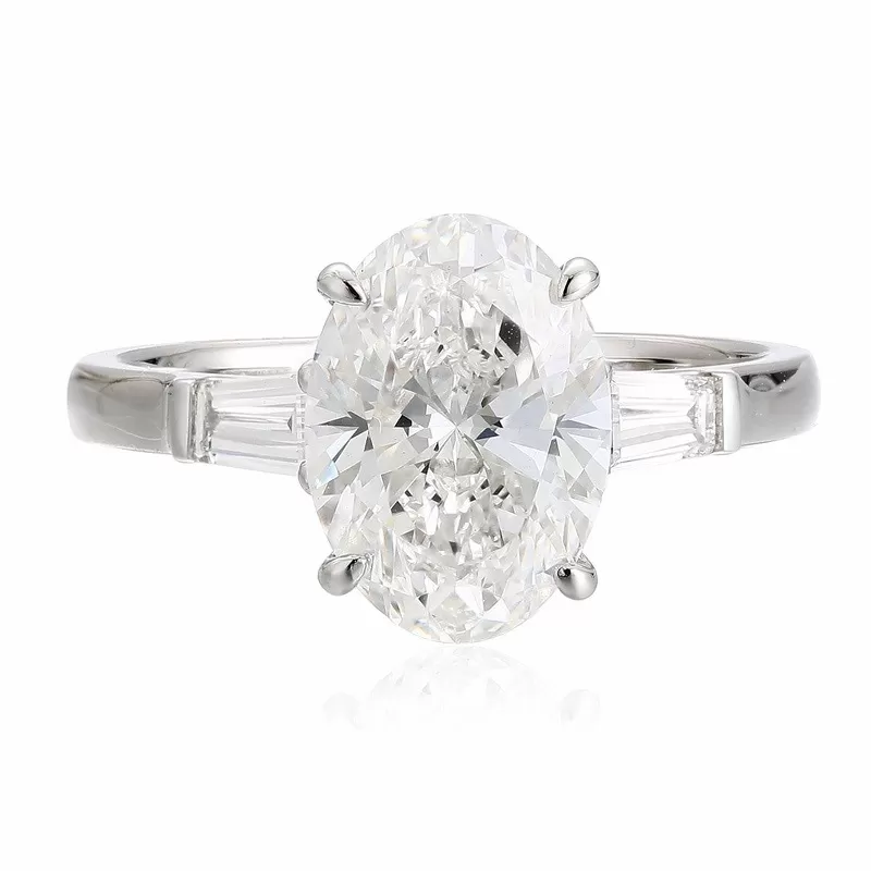 Customizable 3 Carat Ova