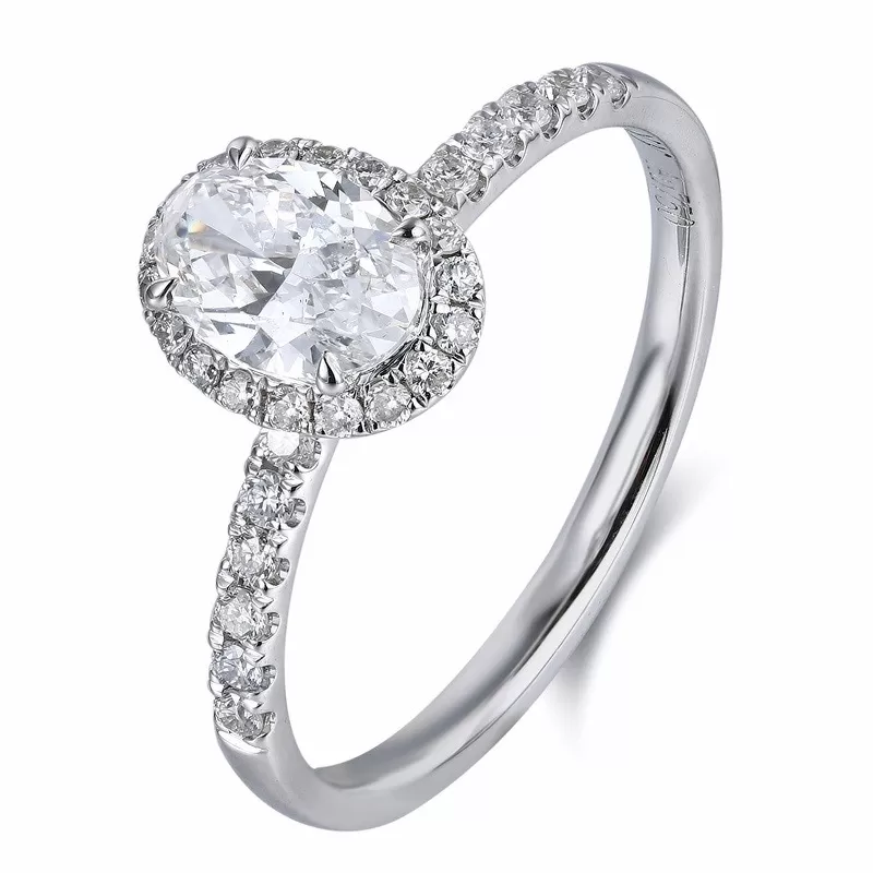AU750 18K Gold Solitaire