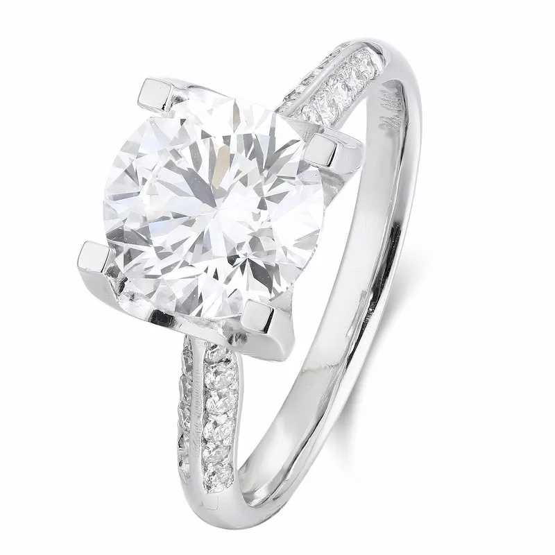 Certified 2.04CT Round L