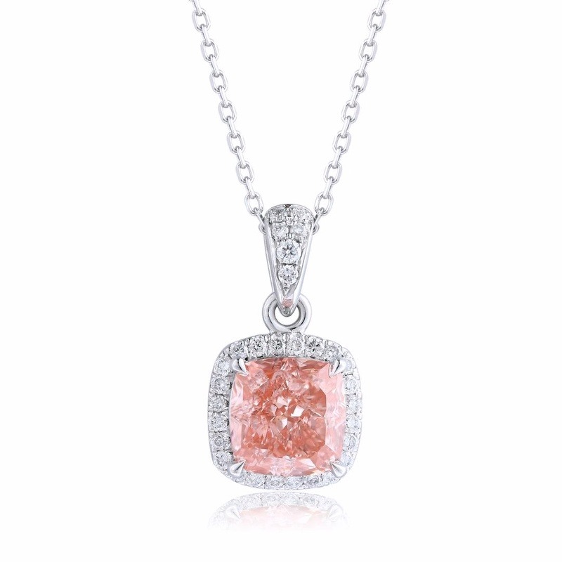 PT950 Platinum 2CT Cushi